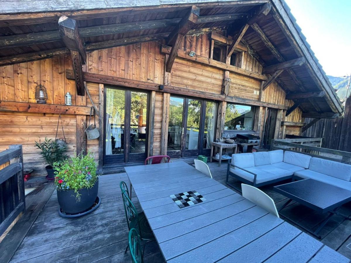 Magnifique Chalet Dans La Vallee De Chamonix Servoz Luaran gambar