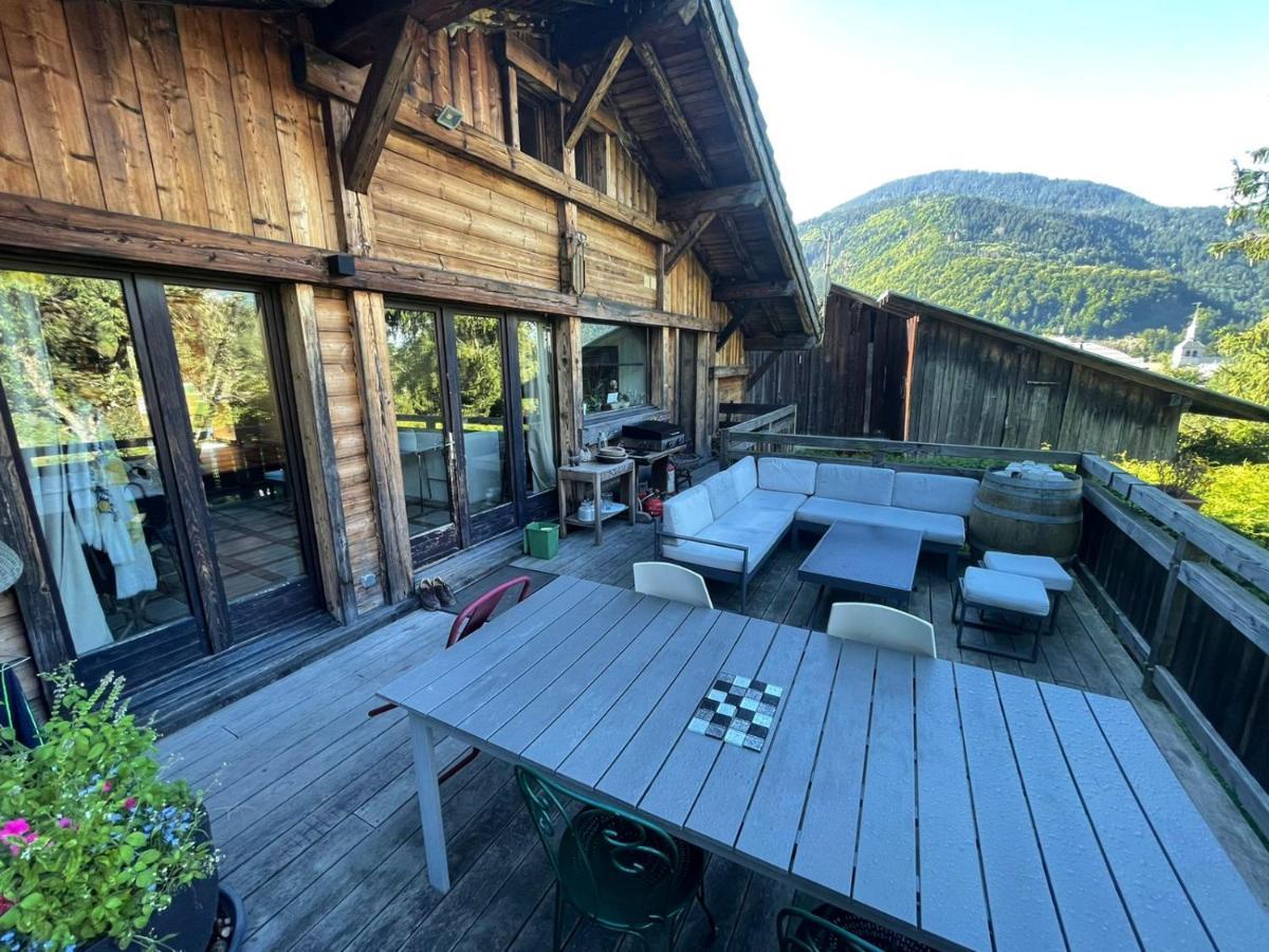 Magnifique Chalet Dans La Vallee De Chamonix Servoz Luaran gambar