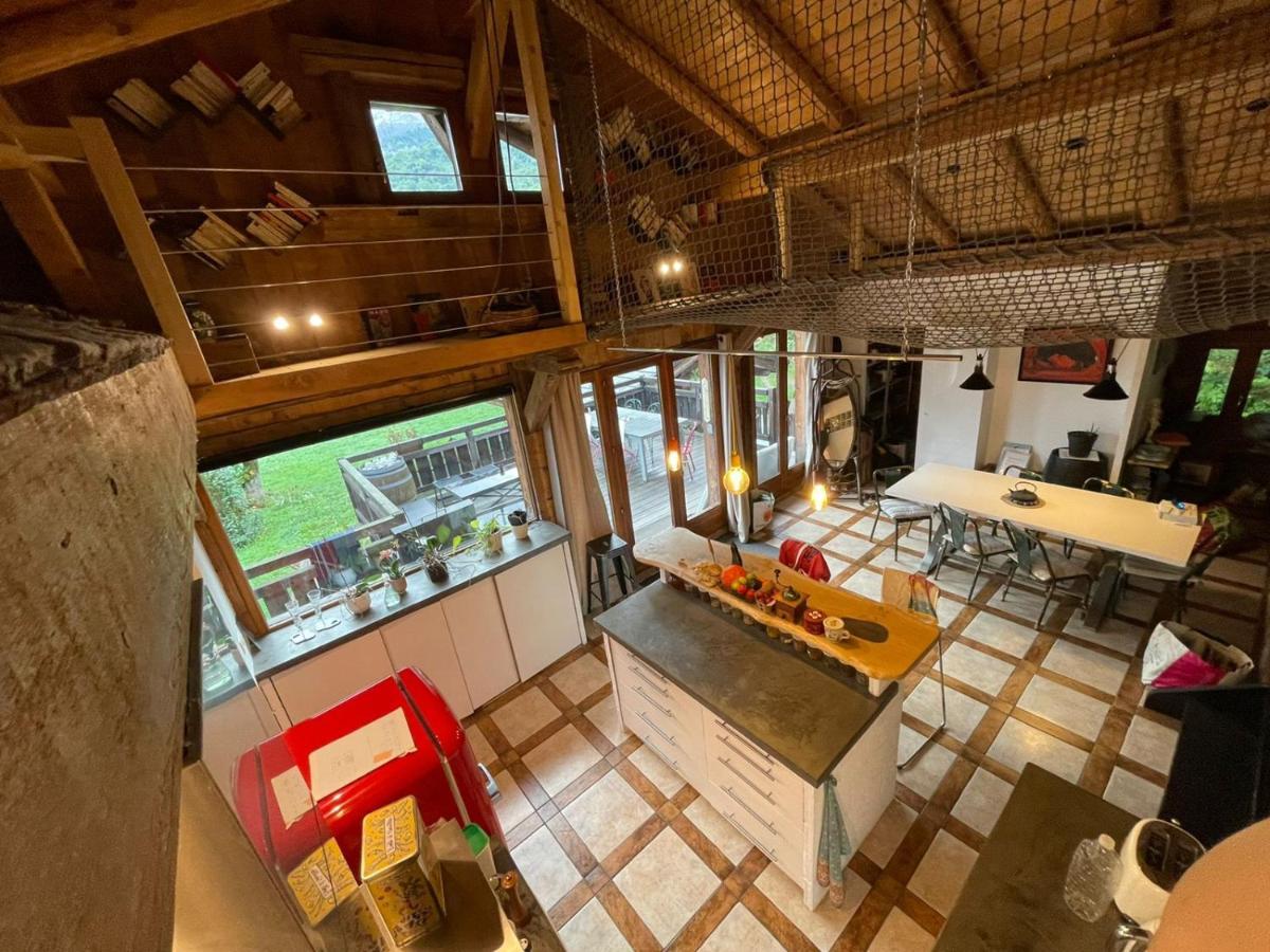 Magnifique Chalet Dans La Vallee De Chamonix Servoz Luaran gambar